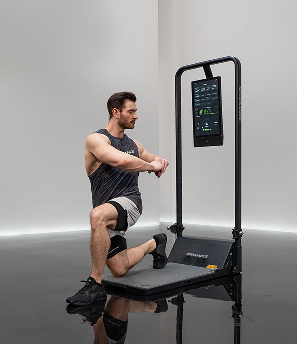 Reverse lunge med rotasjon