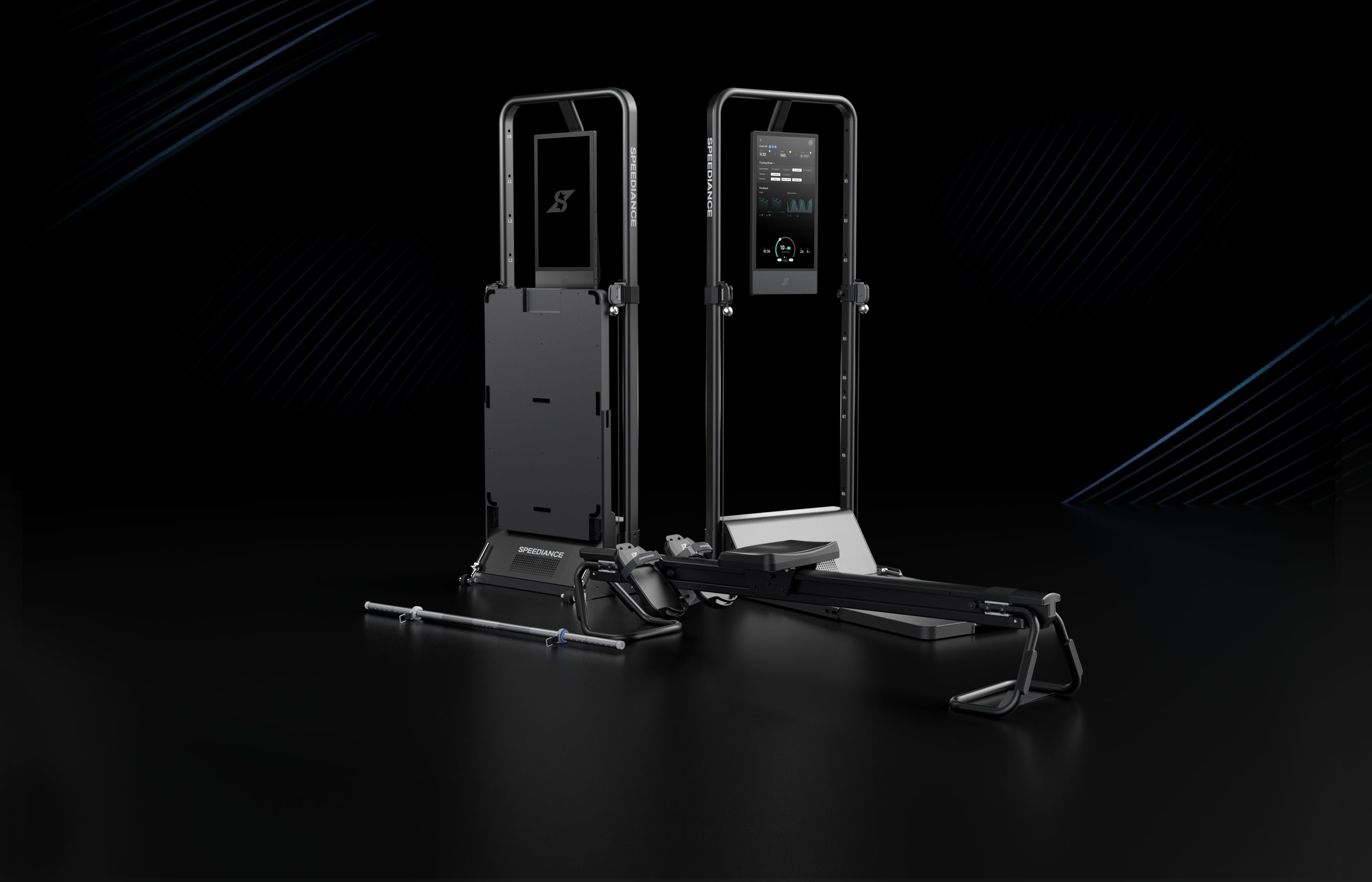 Speediance Gym Monster i et hjemmetræningsrum